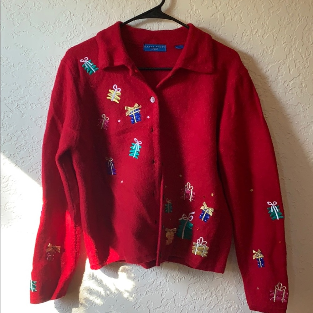Vintage Karen Scott Christmas Sweater